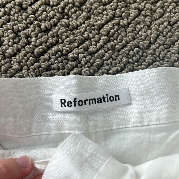 Reformation Linen wrap skirt - Picture 3 of 3